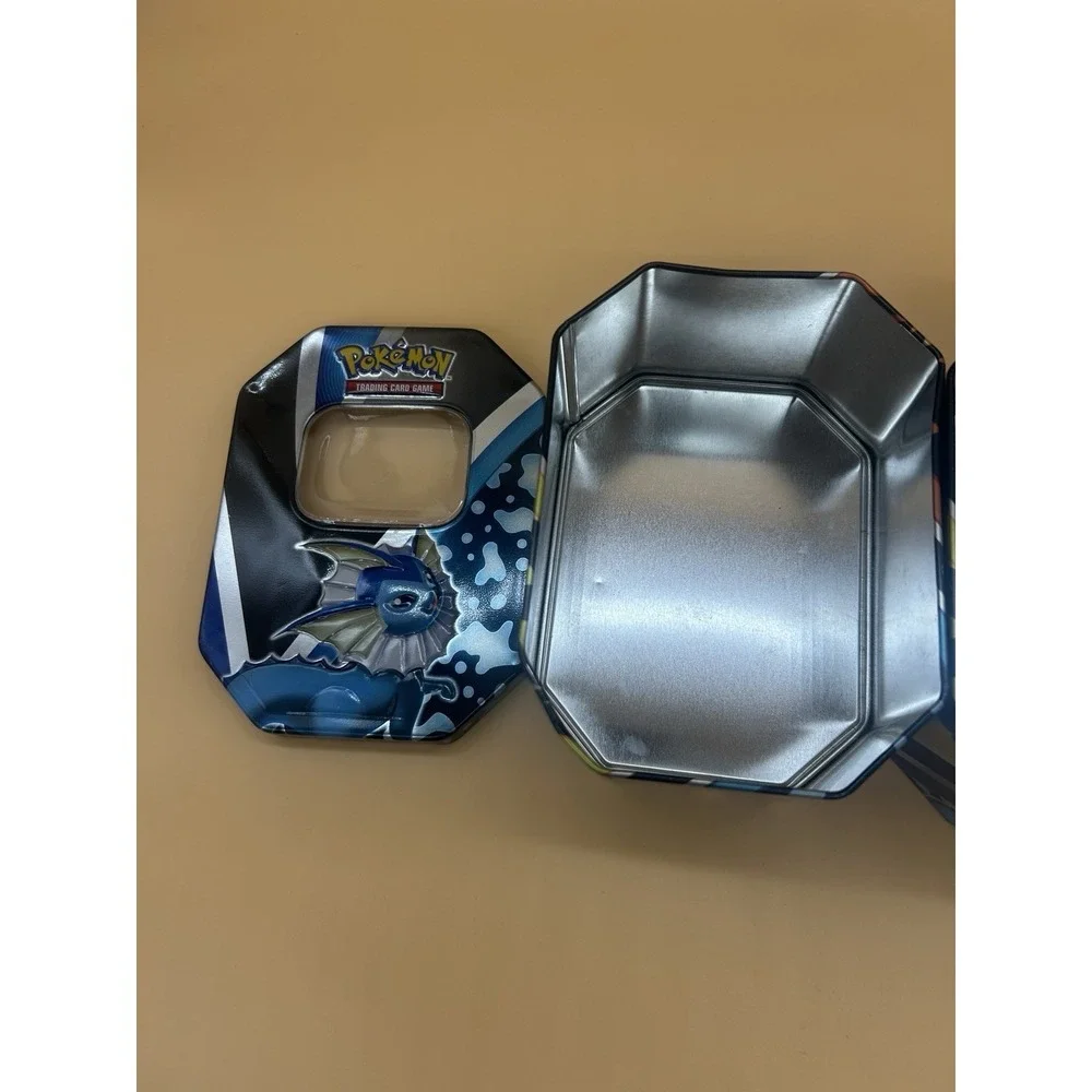Pokemon TCG Eevee Evolutions Vaporeon & Flareon Empty Tin Lot of‎ 2